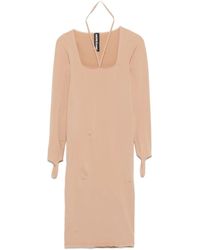 ANDREADAMO - Sculpting Jersey Midi Dress - Lyst