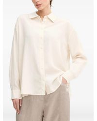 Sisley - Chemise Boutonnée À Manches Longues - Lyst