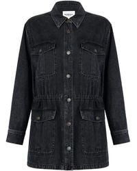 Isabel Marant - Button-Fastening Cotton Denim Jacket - Lyst