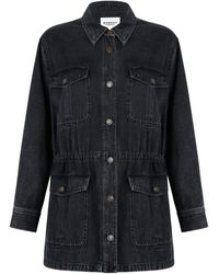 Isabel Marant - Button-Fastening Cotton Denim Jacket - Lyst
