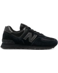 New Balance - 574 Sneakers mit Logo-Patch - Lyst