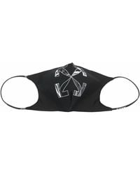 Off-White c/o Virgil Abloh - Caravaggio Arrows-Print Face Mask - Lyst