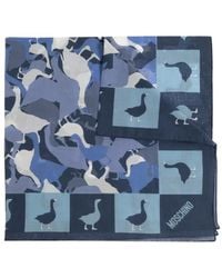 Moschino - Goose-Print Scarf - Lyst