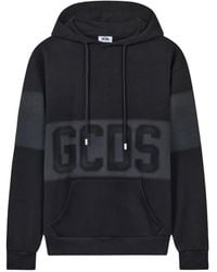 Gcds - Hoodie Mit Logo-Print Und Spray-Effekt - Lyst