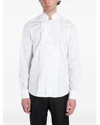 Tagliatore - Ghandi Pleated-Bib Wing-Collar Shirt - Lyst