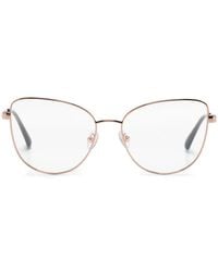 MAX&Co. - Logo-Engraved Cat-Eye Frame Glasses - Lyst