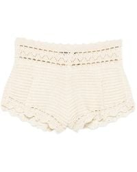 retroféte - Margo Crochet Shorts - Lyst