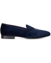 Ralph Lauren - X Alonzo Yankee Bulln Velvet Slippers - Lyst