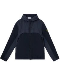 Stone Island - フーデッド パネル ジャケット - Lyst