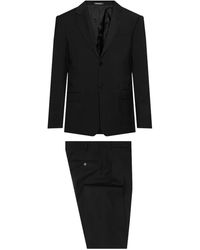 Emporio Armani - Anzug aus Wolle - Lyst