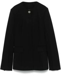 TOTEME - Chaqueta Fruncida Sin Cuello - Lyst
