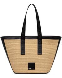 KARL LAGERFELD - Woven Logo-Jacquard Tote Bag - Lyst