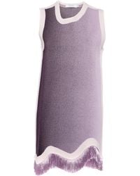 Ph5 - Daisy Gradient-Print Fringed Dress - Lyst