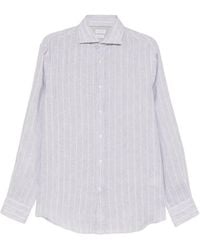 Brunello Cucinelli - Linen Shirt - Lyst
