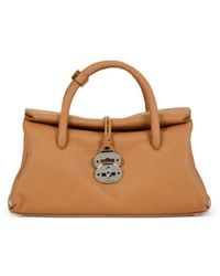 Zanellato - Small Dotta Roll-Top Leather Satchel Bag - Lyst