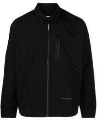 and wander - Logo-embroidered Zip-fastening Jacket - Lyst