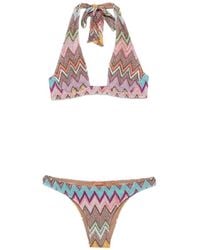 Missoni - Zig Zag Bikini Set - Lyst