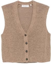 Marc O' Polo - Button-Up Knitted Gilet - Lyst