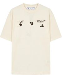 Off-White c/o Virgil Abloh - Graphic-Print T-Shirt - Lyst