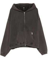 Represent - Initial Zip-Up Cotton Hoodie - Lyst