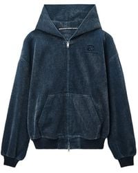 Alexander Wang - Pantalon De Jogging En Jean À Effet Brossé - Lyst