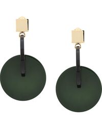 Marni Ronde Oorbellen - Zwart