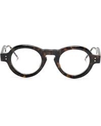 Thom Browne - Round-Frame Glasses - Lyst