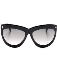 Tom Ford - Doris Oversize-frame Sunglasses - Lyst