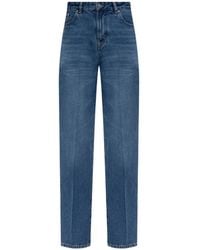 Victoria Beckham - Straight-Leg Jeans - Lyst