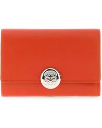 Loewe - Small Pebble Leather Wallet - Lyst