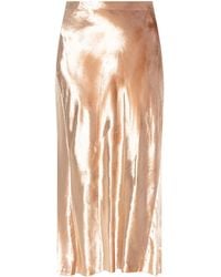 Tory Burch - Fluwelen Midi-Rok - Lyst