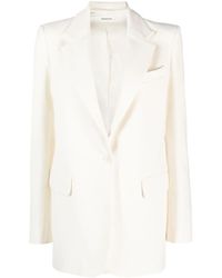 P.A.R.O.S.H. - Blazer Con Botones Y Manga Larga - Lyst