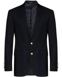 Polo Ralph Lauren - Single-Breasted Twill Blazer - Lyst