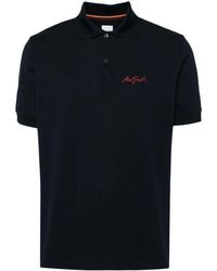Paul Smith - Logo-embroidered Cotton Polo Shirt - Lyst