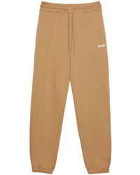 MSGM - Jogginghose Mit Logo-Print - Lyst