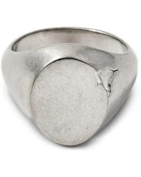 MM6 by Maison Margiela - Signet Ring - Lyst