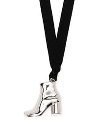 MM6 by Maison Martin Margiela - Boot Pendant Necklace - Lyst