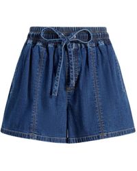 Cinq À Sept - Klassische Jeans-Shorts - Lyst