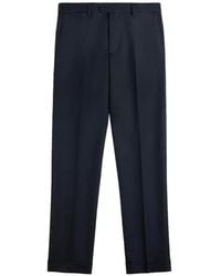 Fay - Slim-Fit Virgin Wool Trousers - Lyst