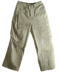Ziggy Chen - Pantalon Ample À Design Plissé - Lyst