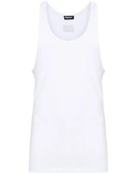 DSquared² - Débardeur En Jersey À Logo Imprimé - Lyst