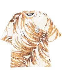 Just Cavalli - Floral Print T-Shirt - Lyst