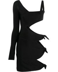Roberto Cavalli - Cut Out-Detail Mini Dress - Lyst