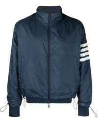 Thom Browne - 4-Bar Stripe Ripstop Jacket - Lyst