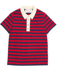 Valentino Garavani - Gestreiftes Poloshirt - Lyst