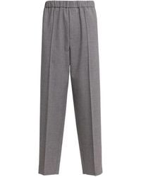 Seven Gauge - Drawstring-Waist Virgin-Wool Trousers - Lyst