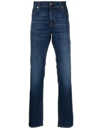 7 For All Mankind - Stretch Denim Jeans - Lyst