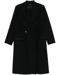Paltò - Daria Double-Breasted Wool Coat - Lyst