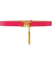 Elisabetta Franchi - Chain-Buckle Tassel Belt - Lyst