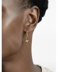 Yoj - Lightning-Bolt Hoop Earring - Lyst